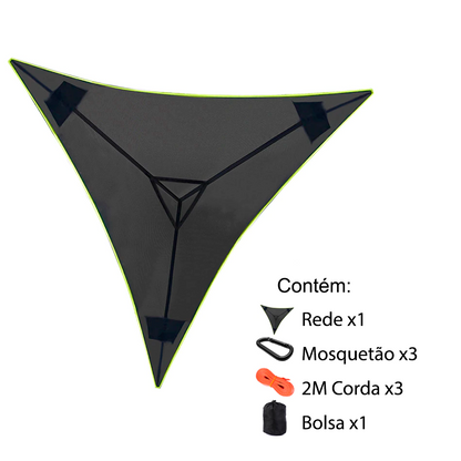 Rede portátil de 3 pontos