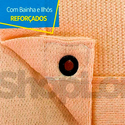 Tela de Sombreamento Retangular/Quadrada Cor Bege