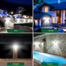 Luz LED Solar para Área Externa