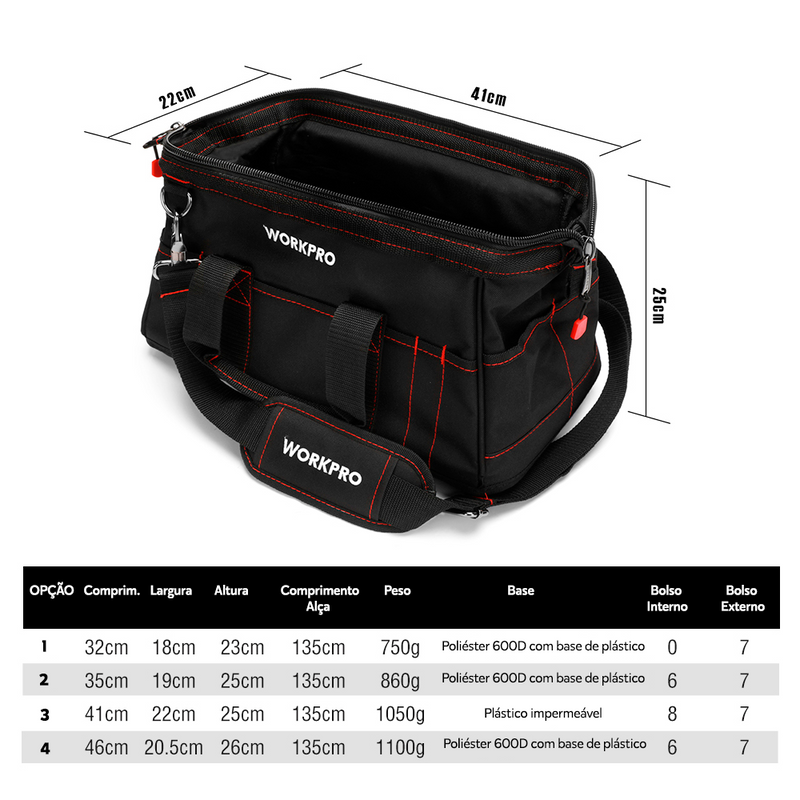 Bolsa Multi-Função Impermeável WORKPRO